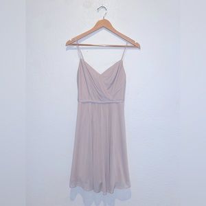 Azazie knee length bridesmaid's dress